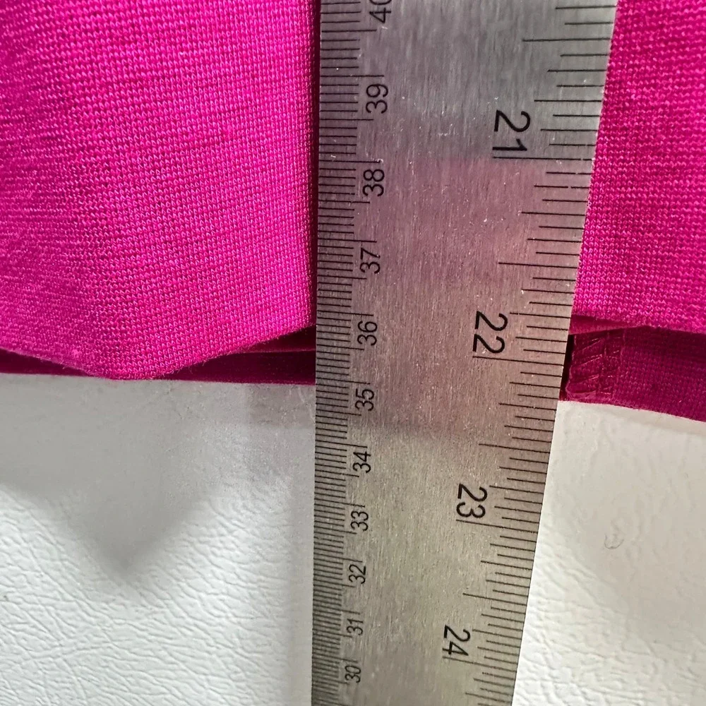 Boden Women Size 10 Pencil Skirt Set Pink Black Textured Knit Office Career - Picture 5 of 10